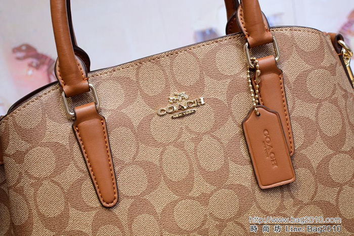 COACH蔻馳 C家新款 專櫃品質 大號戴妃單肩斜挎女包 57497  Chz1501